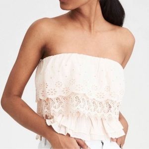 AE strapless top